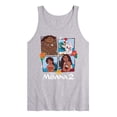 thumbnail image 1 of Moana - Grid Photo - Men's Sleeveless Graphic Tank, 1 of 3