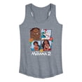 thumbnail image 1 of Moana - Grid Photo - Women's Racerback Graphic Tank, 1 of 3