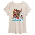 thumbnail image 1 of Moana - Group Photo - Juniors Oversized Graphic T-Shirt, 1 of 4
