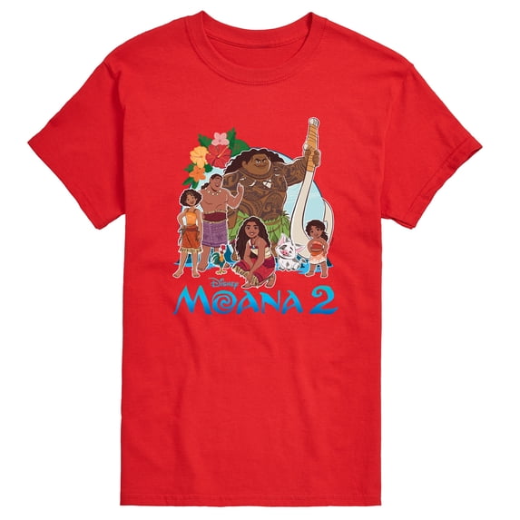 Moana - Group Photo - Men's Short Sleeve Graphic T-Shirt