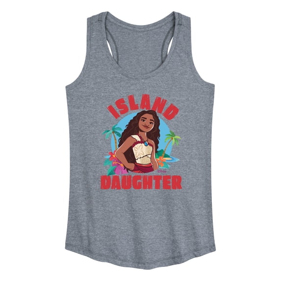 Moana - Island Daughter - Women's Racerback Graphic Tank