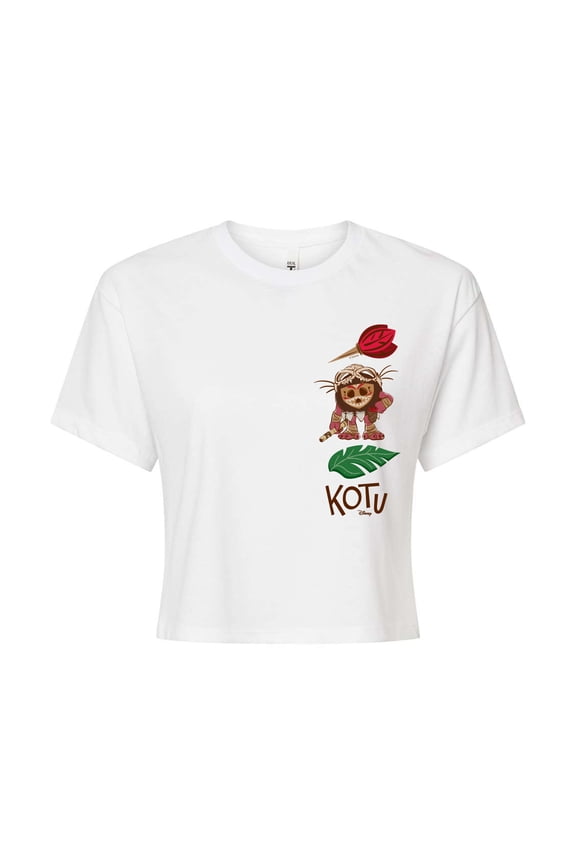 - Kotu Stacked Icons - Juniors Cropped Graphic T-Shirt