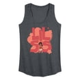 thumbnail image 1 of Moana - Lil Sis Simea - Women's Racerback Graphic Tank, 1 of 3