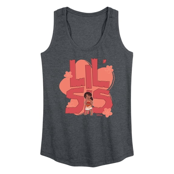 Moana - Lil Sis Simea - Women's Racerback Graphic Tank