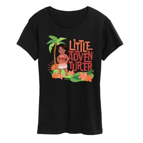 Moana - Little Adventurer Simea - Women's Short Sleeve Graphic T-Shirt
