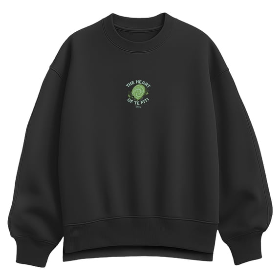 Moana Live Action - Heart Of Te Fiti - Women's Oversized Fleece Crew Sweatshirt