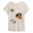 thumbnail image 1 of Moana Live Action - Icons - Juniors Oversized Graphic T-Shirt, 1 of 4