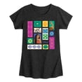 thumbnail image 1 of Moana Live Action - Image Grid - Youth Girls Fitted Short Sleeve T-Shirt, 1 of 4