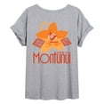 thumbnail image 1 of Moana Live Action - Made In Montunui - Juniors Oversized Graphic T-Shirt, 1 of 4