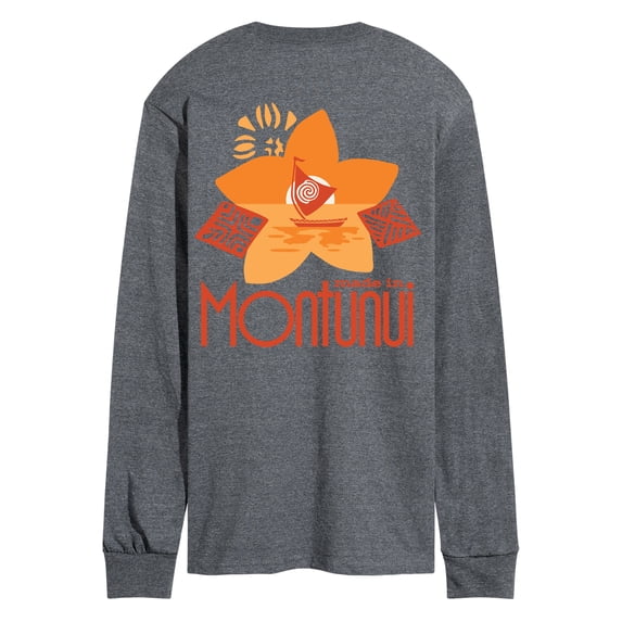 Moana Live Action - Made In Montunui - Men's Long Sleeve Graphic T-Shirt