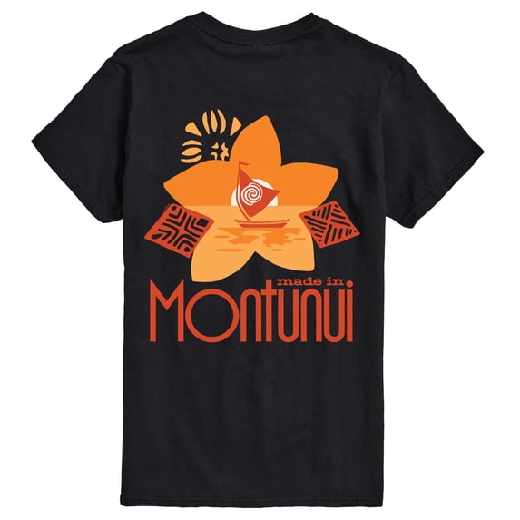Moana Live Action - Made In Montunui - Men's Short Sleeve Graphic T-Shirt