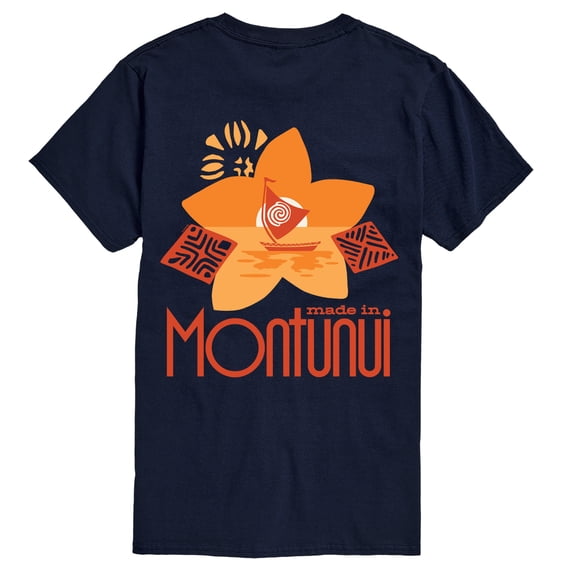Moana Live Action - Made In Montunui - Men's Short Sleeve Graphic T-Shirt