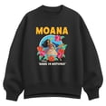 thumbnail image 1 of Moana Live Action - Made In Motunui - Women's Oversized Fleece Crew Sweatshirt, 1 of 3