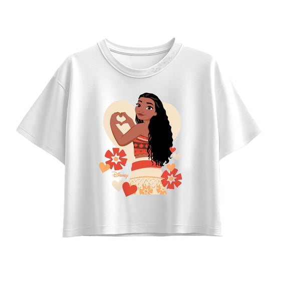 Moana - Love Moana - Youth Girls Boxy T-Shirt