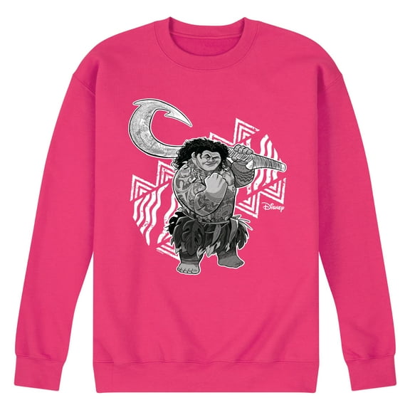 Moana - Maui - Men's Crew Neck Fleece Pullover
