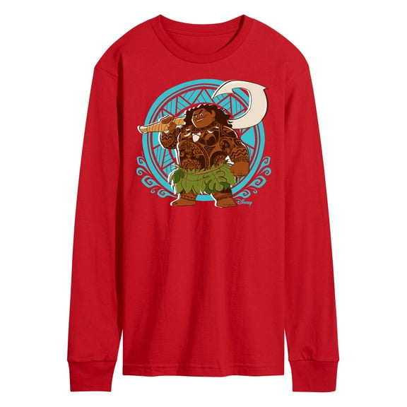 Moana - Maui Pattern - Men's Long Sleeve T-Shirt