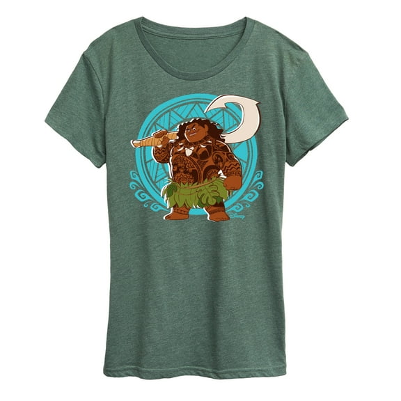 Moana - Maui Pattern  - Women's Short Sleeve Graphic T-Shirt