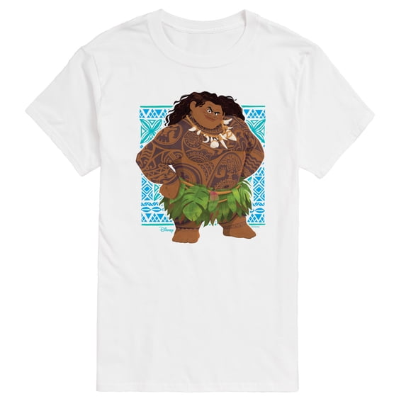 Moana - Maui Print - Men's Short Sleeve Graphic T-Shirt