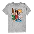 thumbnail image 1 of Moana - Moana Sketchbook - Youth Boys Short Sleeve Graphic T-Shirt, 1 of 4