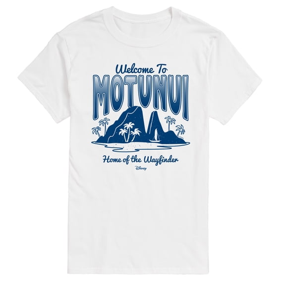 Moana - Motunui Destination - Men's Short Sleeve Graphic T-Shirt