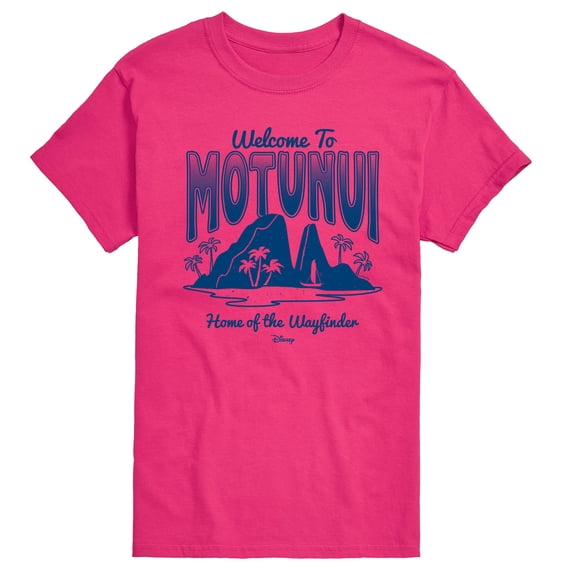 Moana - Motunui Destination - Men's Short Sleeve Graphic T-Shirt