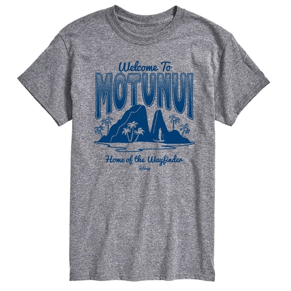 Moana - Motunui Destination - Men's Short Sleeve Graphic T-Shirt