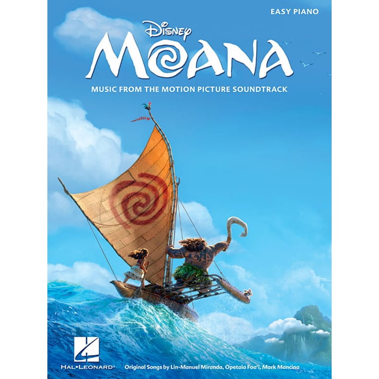Moana: Music from the Motion Picture Soundtrack, (Paperback