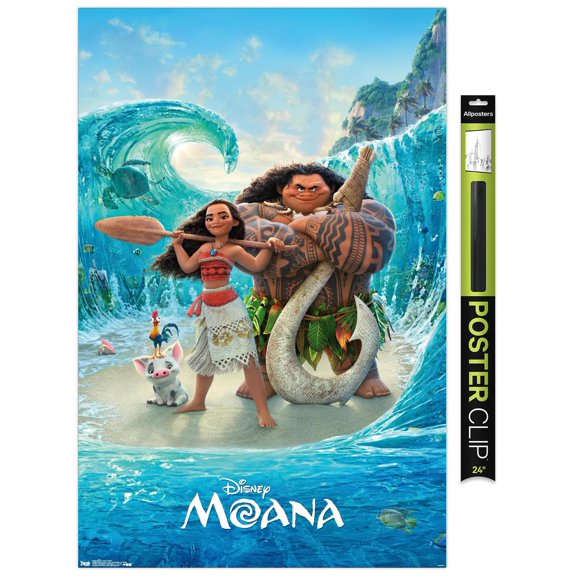 Disney Moana - Ocean Floor Wall Poster, 22.375" x 34"
