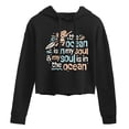thumbnail image 1 of Moana - Ocean In My Soul Cropped Graphic Hoodie, 1 of 4