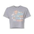 thumbnail image 1 of Moana - Ocean In My Soul - Juniors Cropped Graphic T-Shirt, 1 of 4