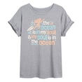 thumbnail image 1 of Moana - Ocean In My Soul - Juniors Oversized Graphic T-Shirt, 1 of 4
