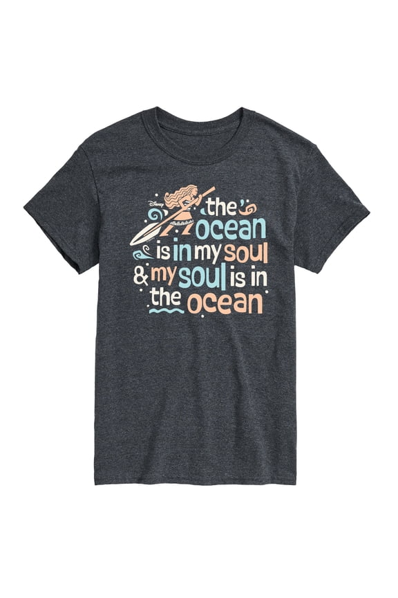 - Ocean In My Soul - Men's Short Sleeve Graphic T-Shirt