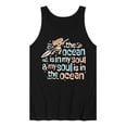 thumbnail image 1 of Moana - Ocean In My Soul - Men's Sleeveless Graphic Tank, 1 of 4