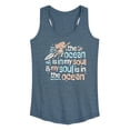 thumbnail image 1 of Moana - Ocean In My Soul - Women's Racerback Graphic Tank, 1 of 3