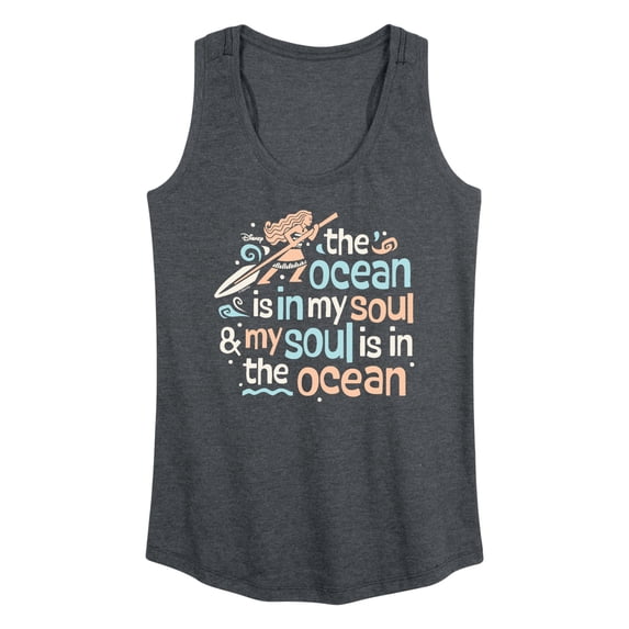 Moana - Ocean In My Soul - Women's Racerback Graphic Tank