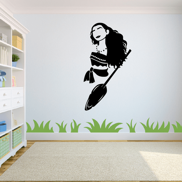 Giant Crocodile Silhouette Wall Decal - 20x20 Inch Vinyl Wall Art For Kids Room, Nursery