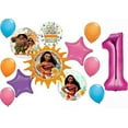 thumbnail image 1 of Moana Party Supplies 1st Birthday Master Way-Finder Balloon Bouquet Decorations, 1 of 8