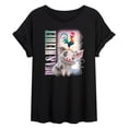 thumbnail image 1 of Moana - Pua & Heihei Bootleg - Juniors Oversized Graphic T-Shirt, 1 of 4