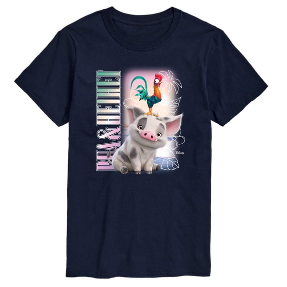 Moana - Pua & Heihei Bootleg - Men's Short Sleeve Graphic T-Shirt