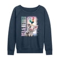 thumbnail image 1 of Moana - Pua & Heihei Bootleg - Women's French Terry Long Sleeve Pullover, 1 of 4