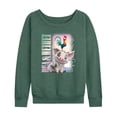 thumbnail image 1 of Moana - Pua & Heihei Bootleg - Women's French Terry Long Sleeve Pullover, 1 of 4