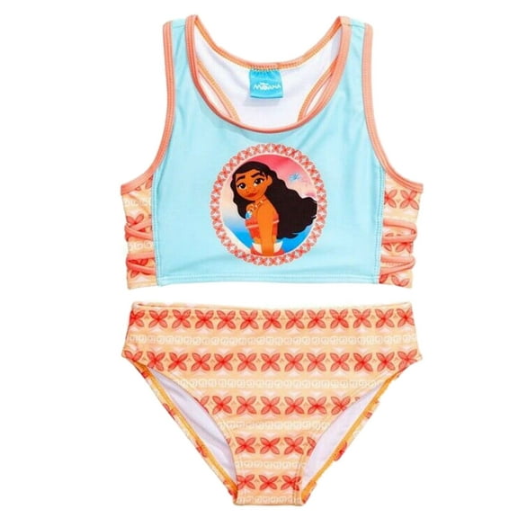 Moana Racerback Bikini Swimsuit (Little Girls)