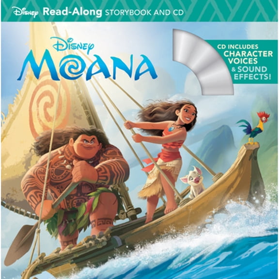 Pre-Owned Moana Read-Along Storybook & CD