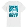 thumbnail image 1 of Moana - Sail Beyond The Horizon - Men's Short Sleeve Graphic T-Shirt, 1 of 5