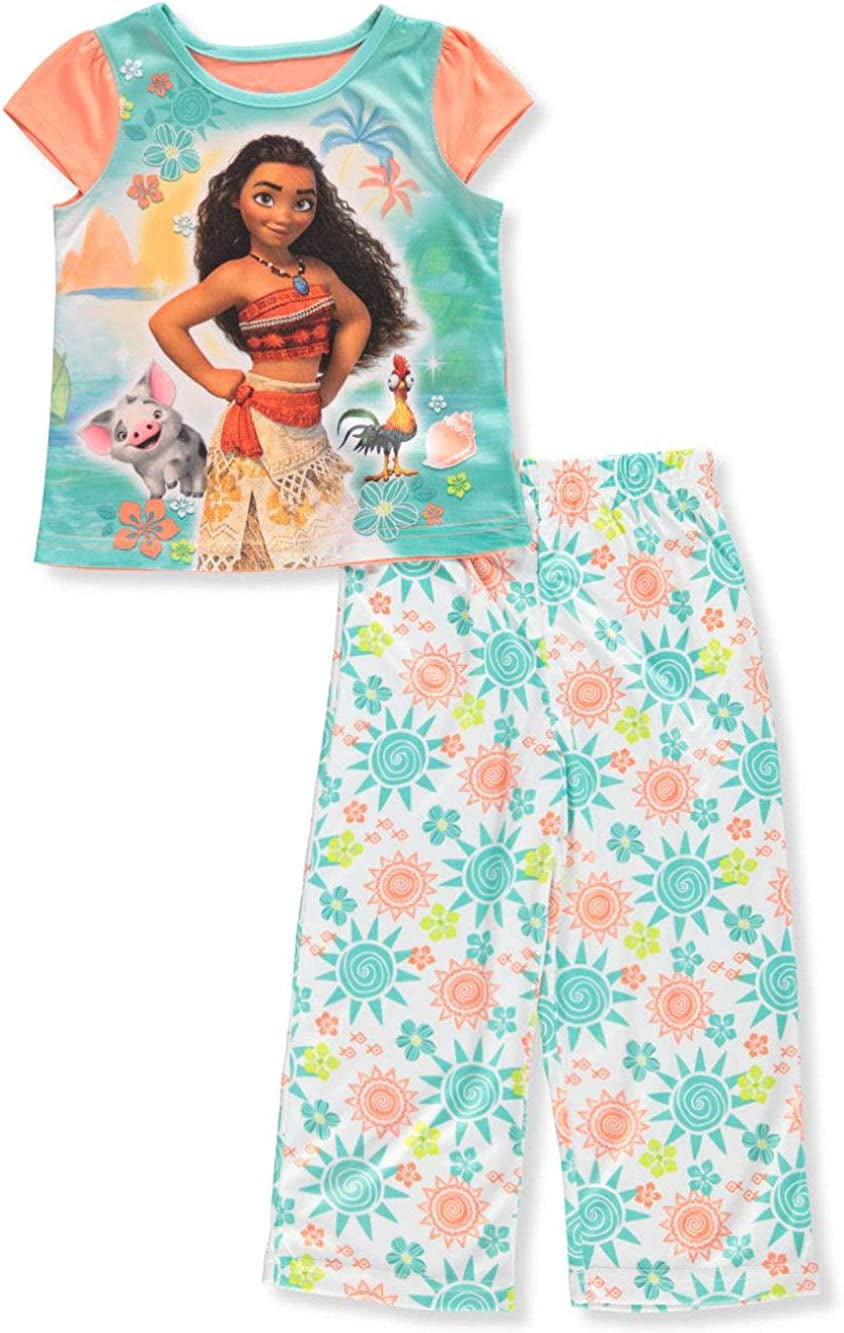 Moana Short sleeve top & pants, 2pc pajama set (toddler girls