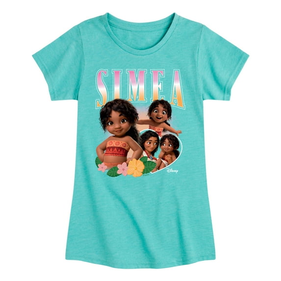 Moana - Simea - Youth Girls Fitted Short Sleeve T-Shirt