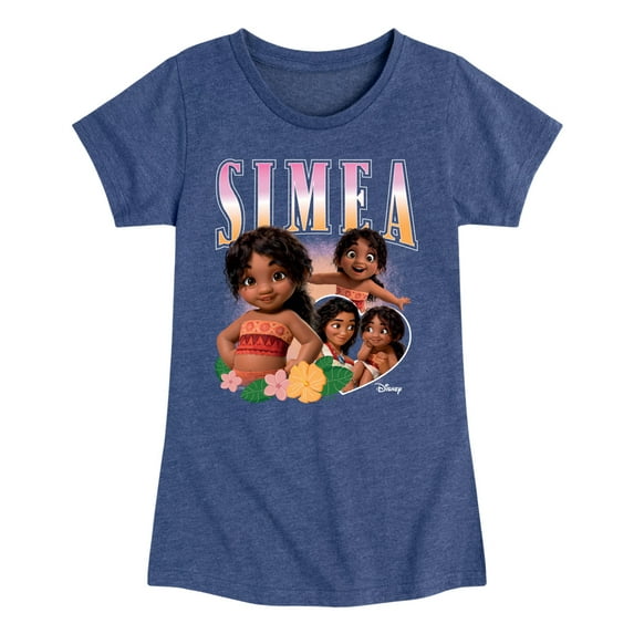 Moana - Simea - Youth Girls Fitted Short Sleeve T-Shirt