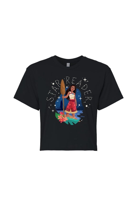 - Star Reader - Juniors Cropped Graphic T-Shirt