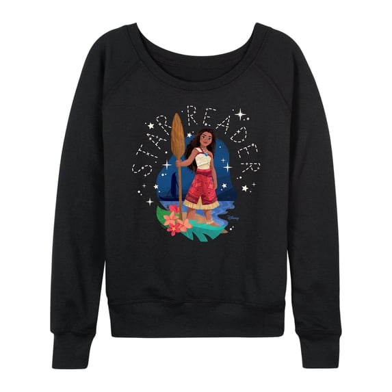 Moana - Star Reader - Women's French Terry Long Sleeve Pullover