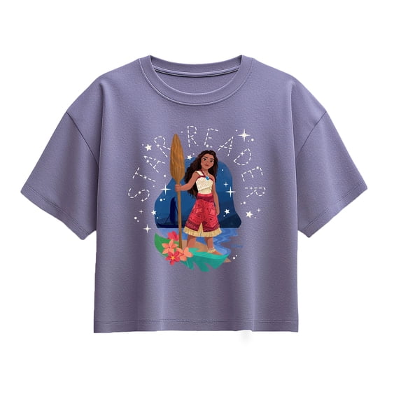Moana - Star Reader - Youth Girls Boxy T-Shirt